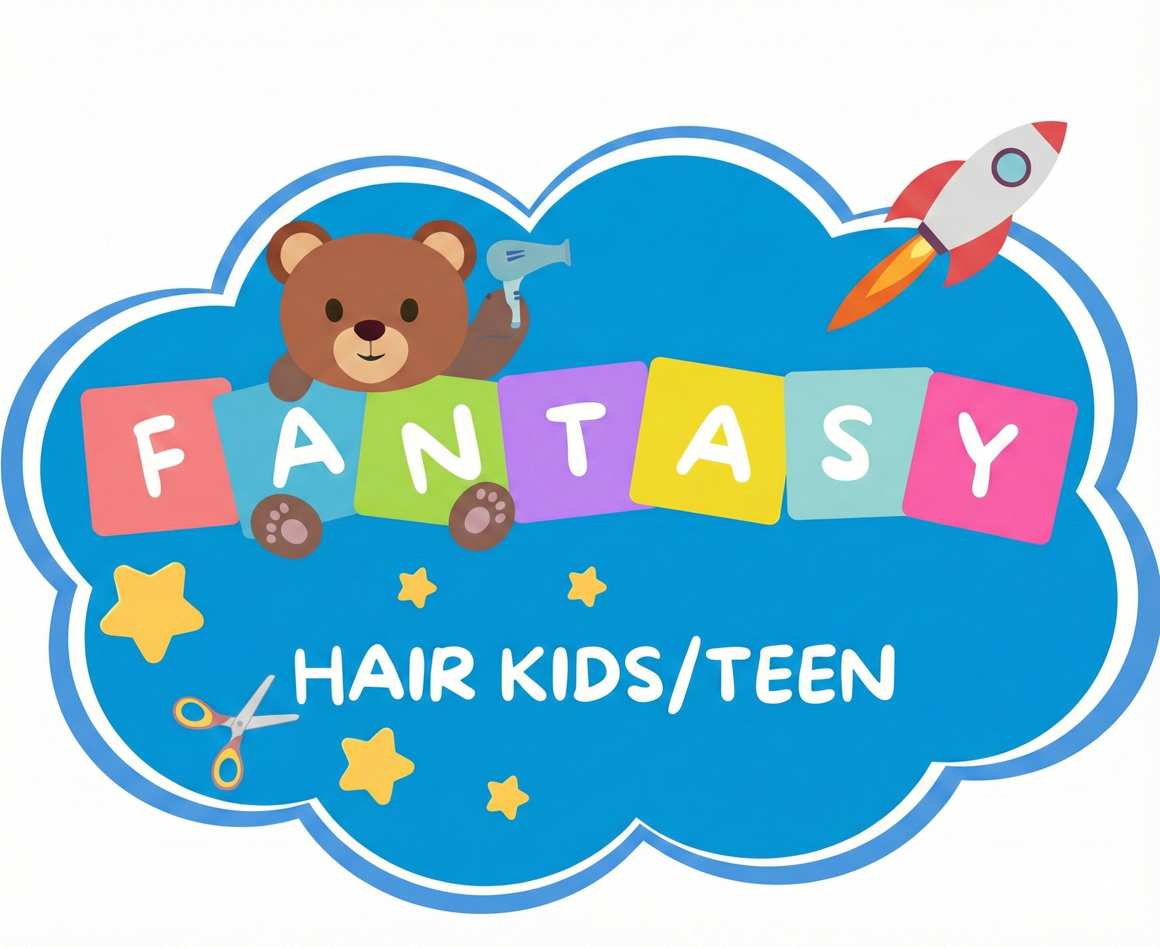 Logo — Fantasy Hair Kids/Teen